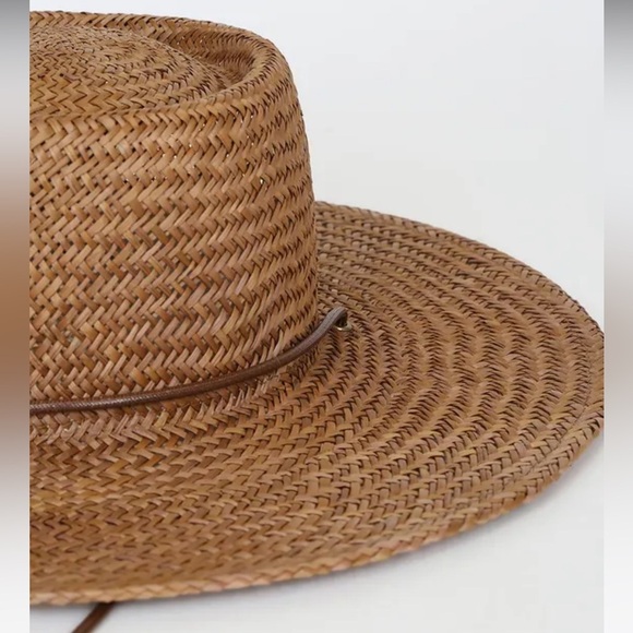Lack of Color The Vienna Beige Straw Boater Hat - Picture 2 of 16